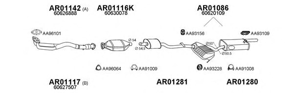 VENEPORTE 010016 Exhaust System